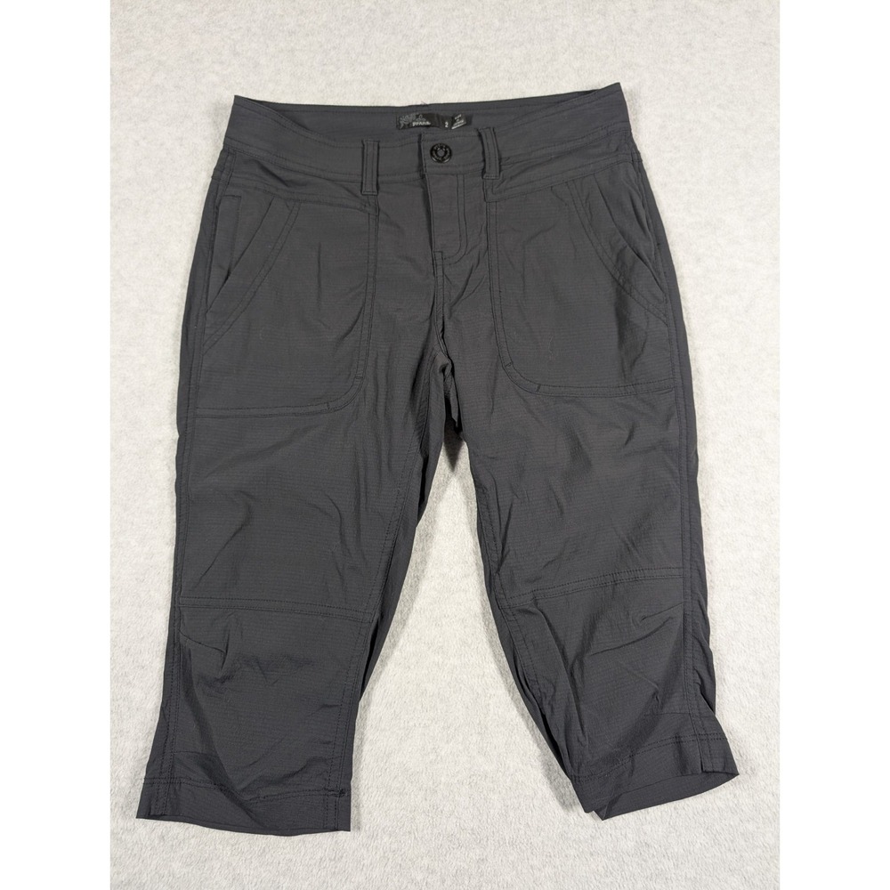 Prana Women Pants Size 2 Revenna Knicker Capri‎ Crop Trail Hiking Ripstop